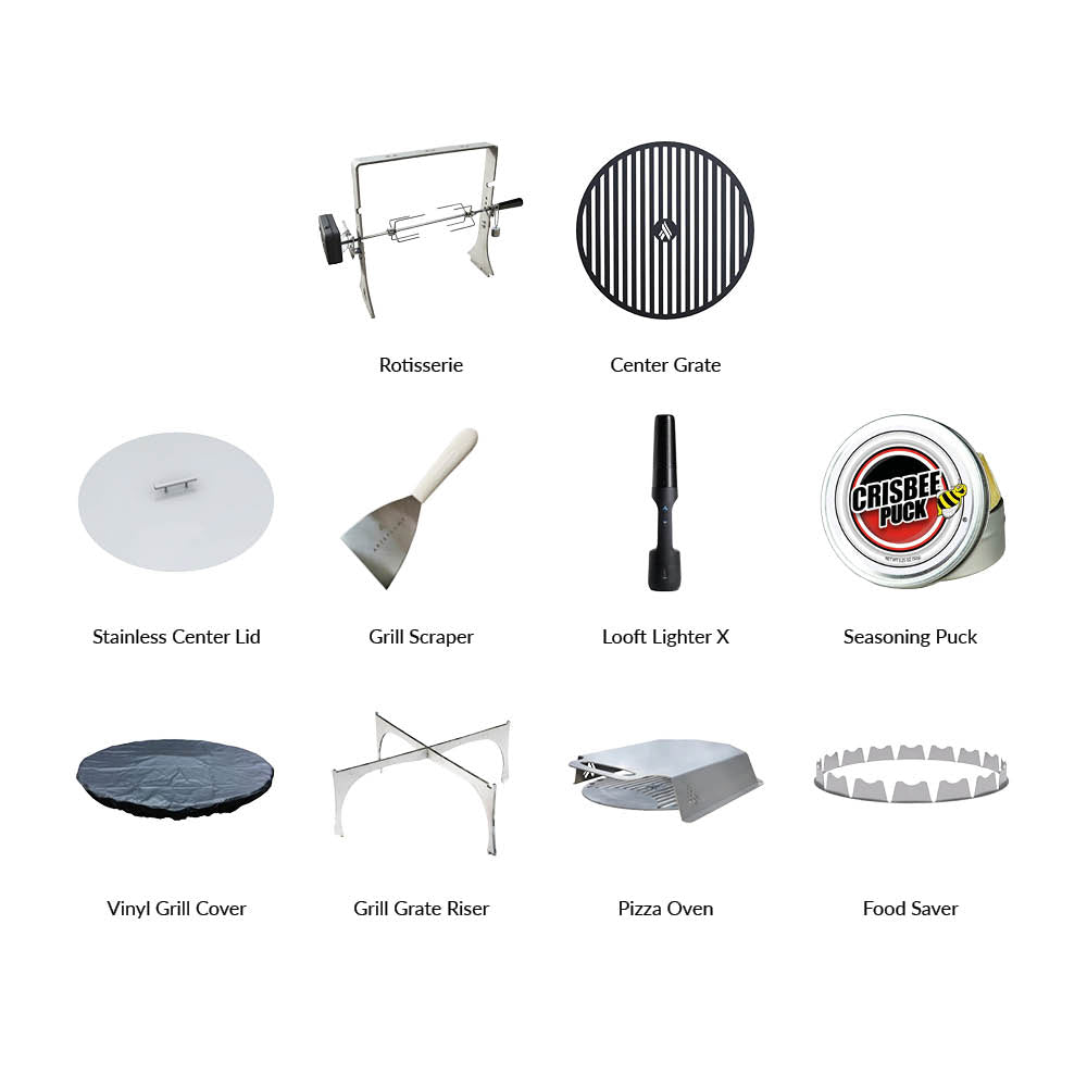 Arteflame 40″ Platinum Series — Stainless Fire Bowl Flat-Top Grill with Storage Base