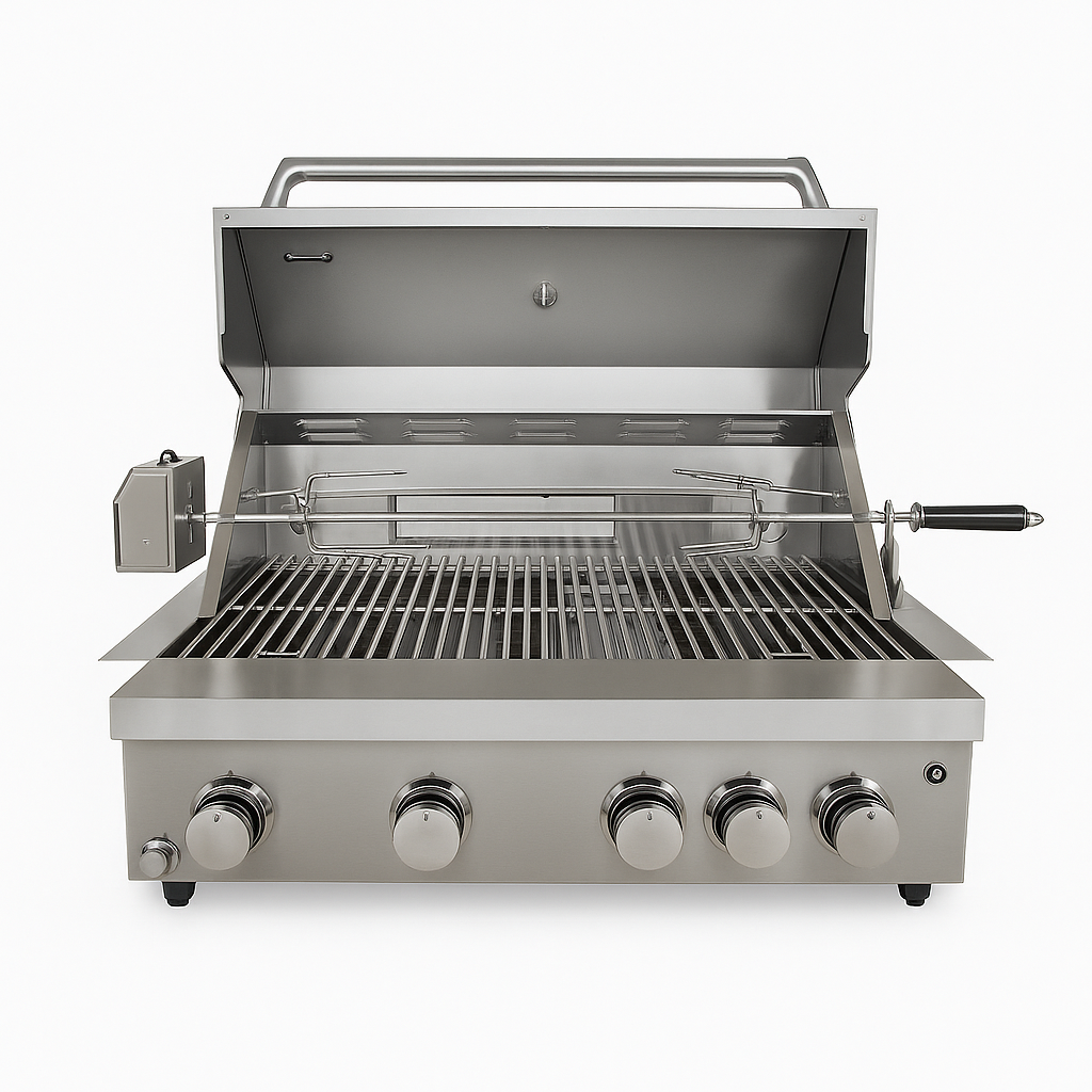 AetherFlame Monarch 44 Pro Rotisserie Gas Grill