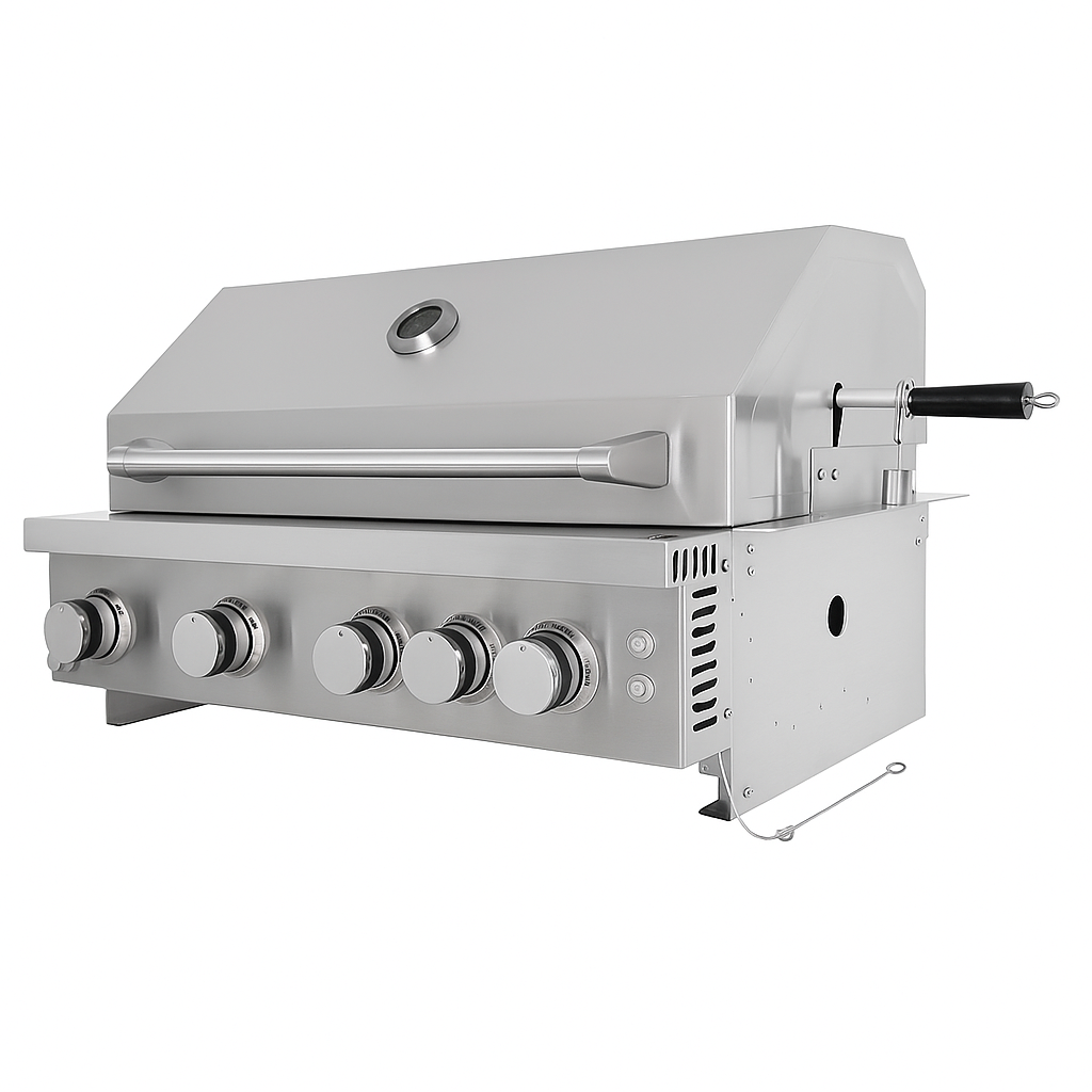AetherFlame Monarch 44 Pro Rotisserie Gas Grill
