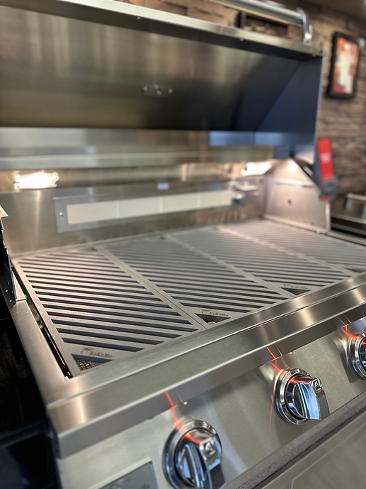 KoKoMo 32” Built-In Gas Grill with 4 Burners, Laser-Cut Grates & Back Burner