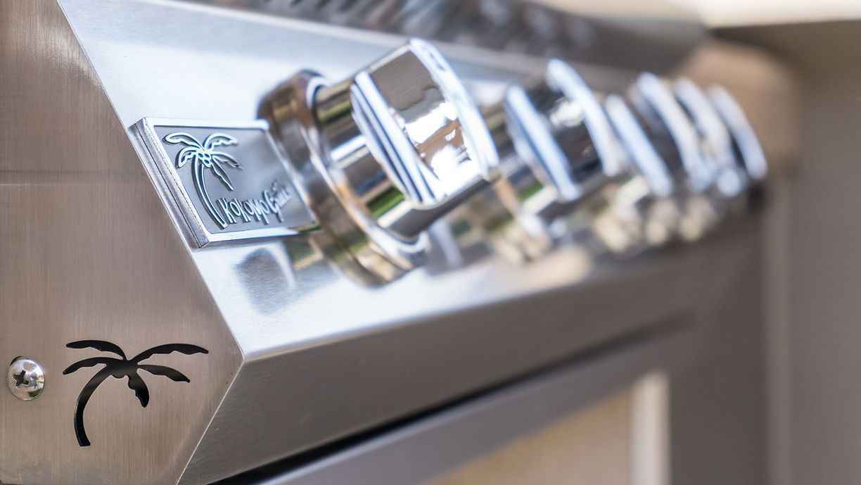 KoKoMo Built-In BBQ Grill Classic 32” 4-Burner with Cart – 304 Stainless Steel