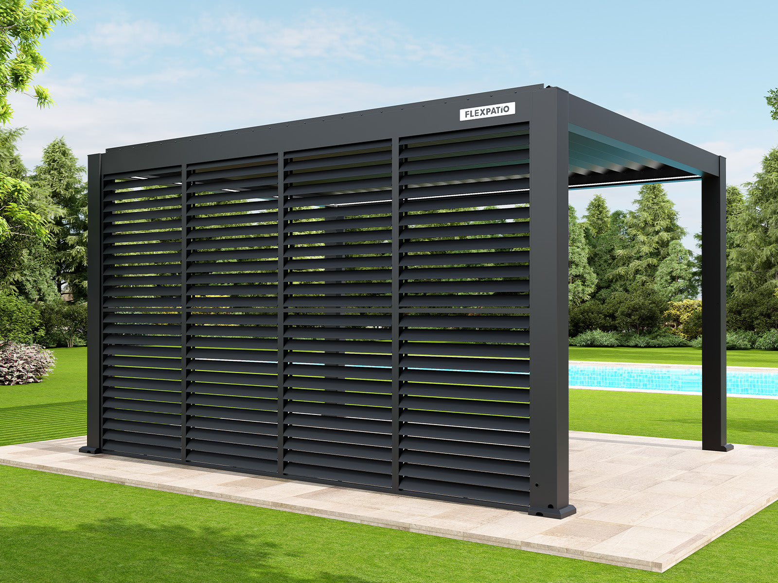 Privacy Shutter Walls