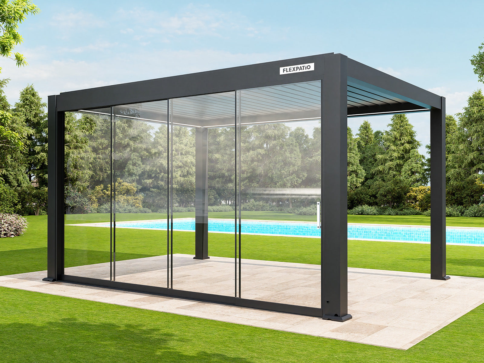 FlexPatio POWER+ Motorized Pergola
