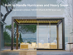 FlexPatio POWER+ Motorized Pergola