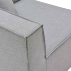 Patio Elegance Sectional Sofa - Saybrook 8-Piece Outdoor Upholstered Sofa by Modway