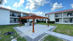 Outdoor Super Deck Redwood Pergola