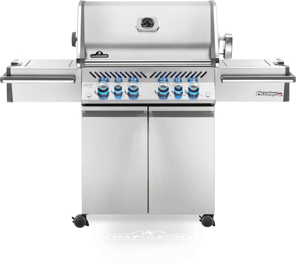 Patio Elegance Grill Prestige PRO 500 RSIB Gas Grill with Infrared Side and Rear Burners