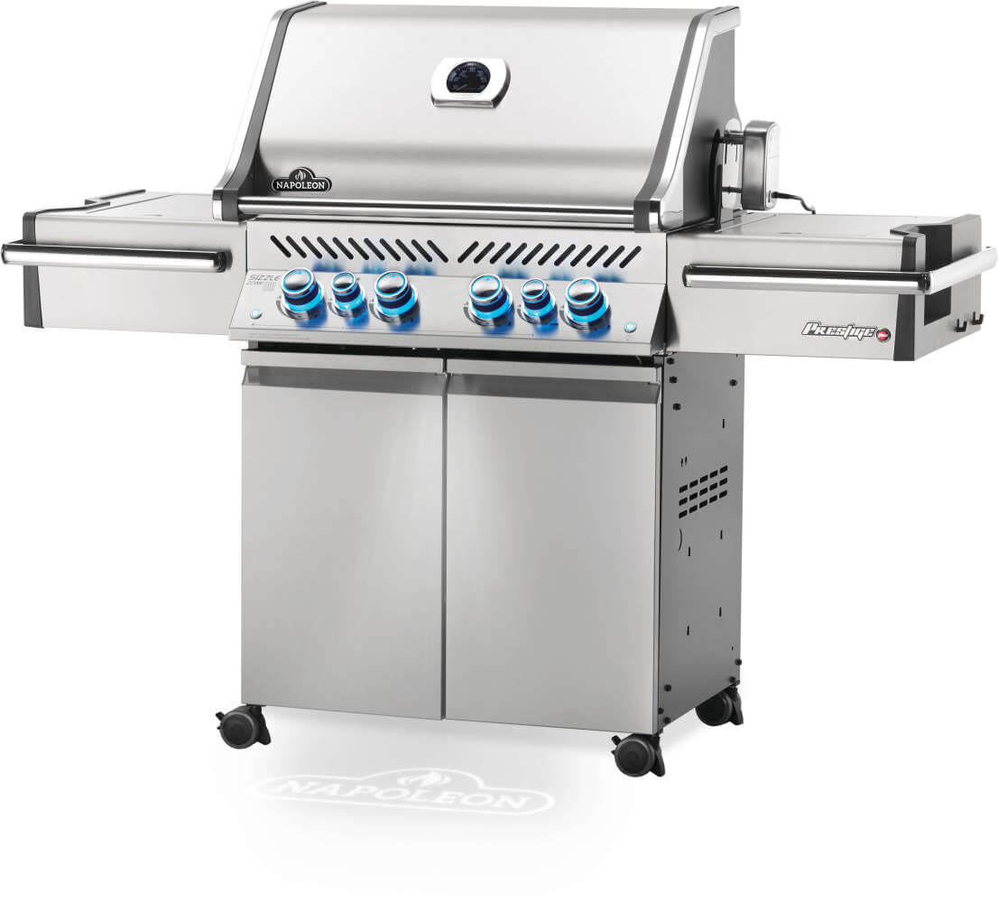 Patio Elegance Grill Prestige PRO 500 RSIB Gas Grill with Infrared Side and Rear Burners