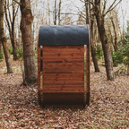 Patio Elegance Outdoor Sauna MW12 ThermoWood for Your Perfect Backyard Retreat