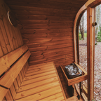 Patio Elegance MW20 Outdoor ThermoWood Sauna - Premium Outdoor Relaxation Solution