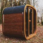 Patio Elegance Outdoor Sauna MW12 ThermoWood for Your Perfect Backyard Retreat