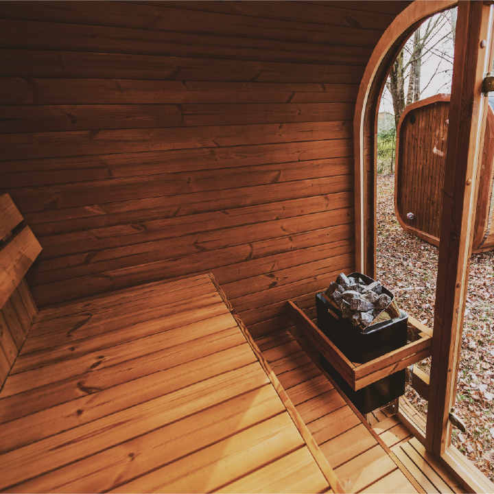 Patio Elegance MW16 ThermoWood Outdoor Sauna - Premium Outdoor Relaxation Experience