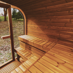 Patio Elegance MW20 Outdoor ThermoWood Sauna - Premium Outdoor Relaxation Solution